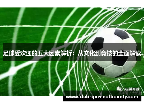 足球受欢迎的五大因素解析：从文化到竞技的全面解读